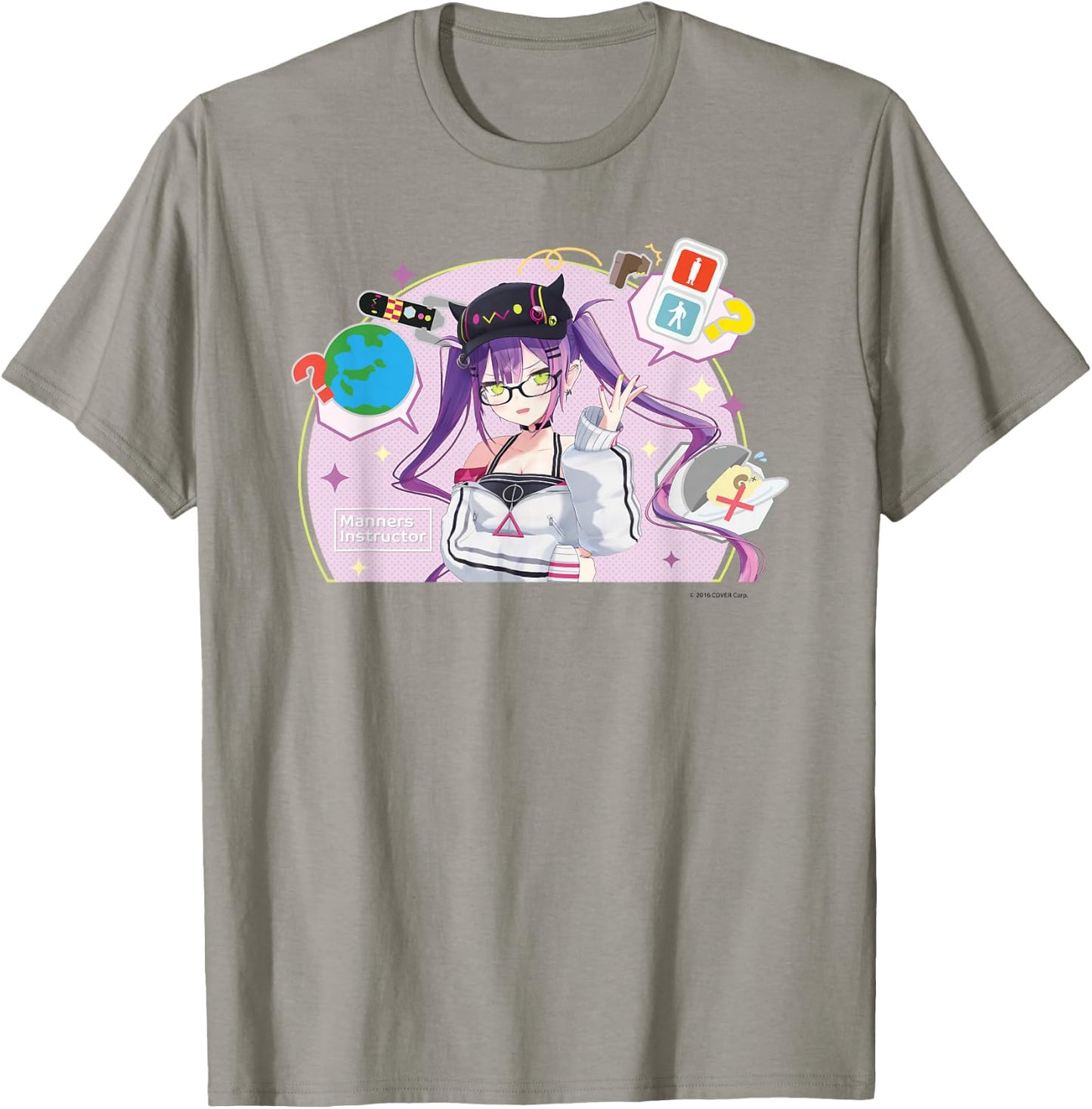 【Tokoyami Towa】holo no graffiti Greatest Moments T-Shirt - T-Shirt | Sand