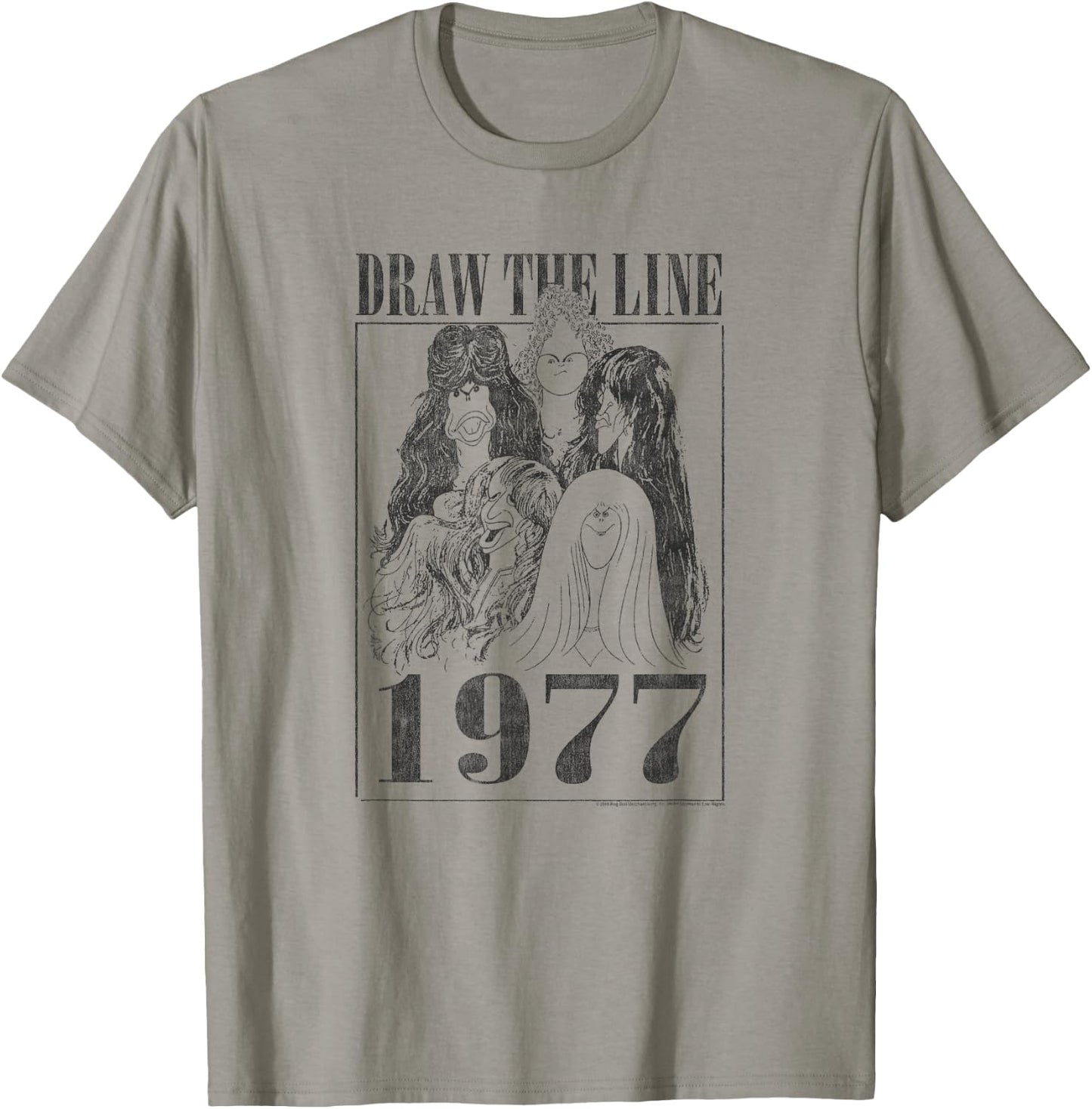Aerosmith - Draw the Line 1977 T-Shirt - T-Shirt | Sand