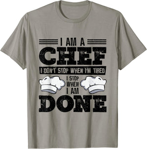 Chef Cooking Meals Culinary Cook T-Shirt - T-Shirt | Sand