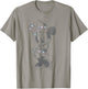 Disney Minnie Mouse Vintage Sweetie Pastel Polka Dot Sketch T-Shirt - T-Shirt | Sand