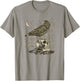 Nevermore The Raven Edgar Allan Poe Dark Academia Literature T-Shirt - T-Shirt | Sand