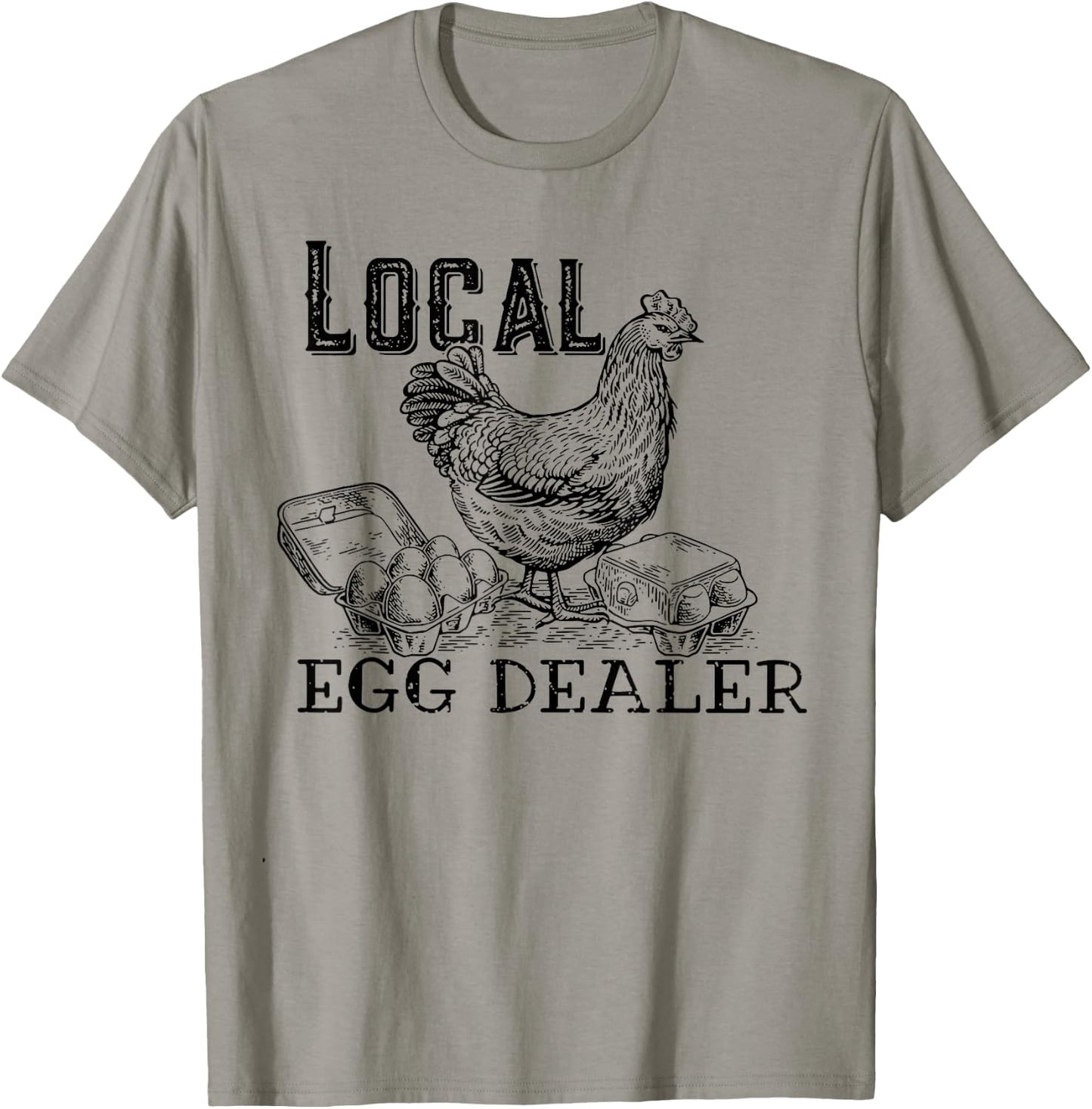 Local Egg Dealer T-Shirt - T-Shirt | Sand