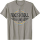 Retro Vintage Rock & Roll Guitar Wings Music Concert Band T-Shirt - T-Shirt | Sand