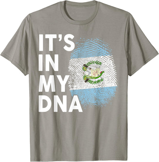 Guatemala Flag My DNA Hispanic Heritage Guatemalan Kid Women T-Shirt - T-Shirt | Sand