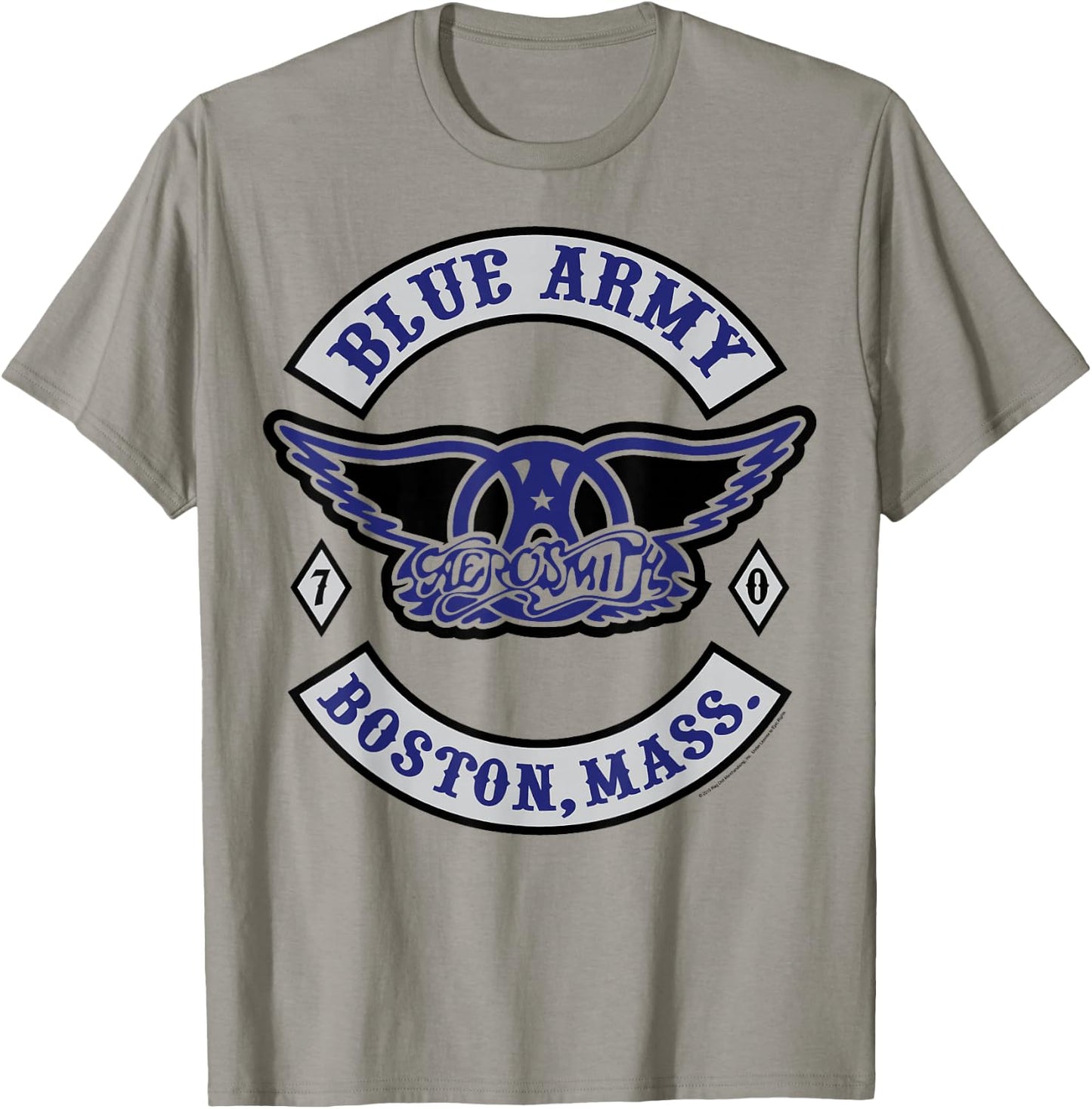 Aerosmith - Blue Army T-Shirt - T-Shirt | Sand