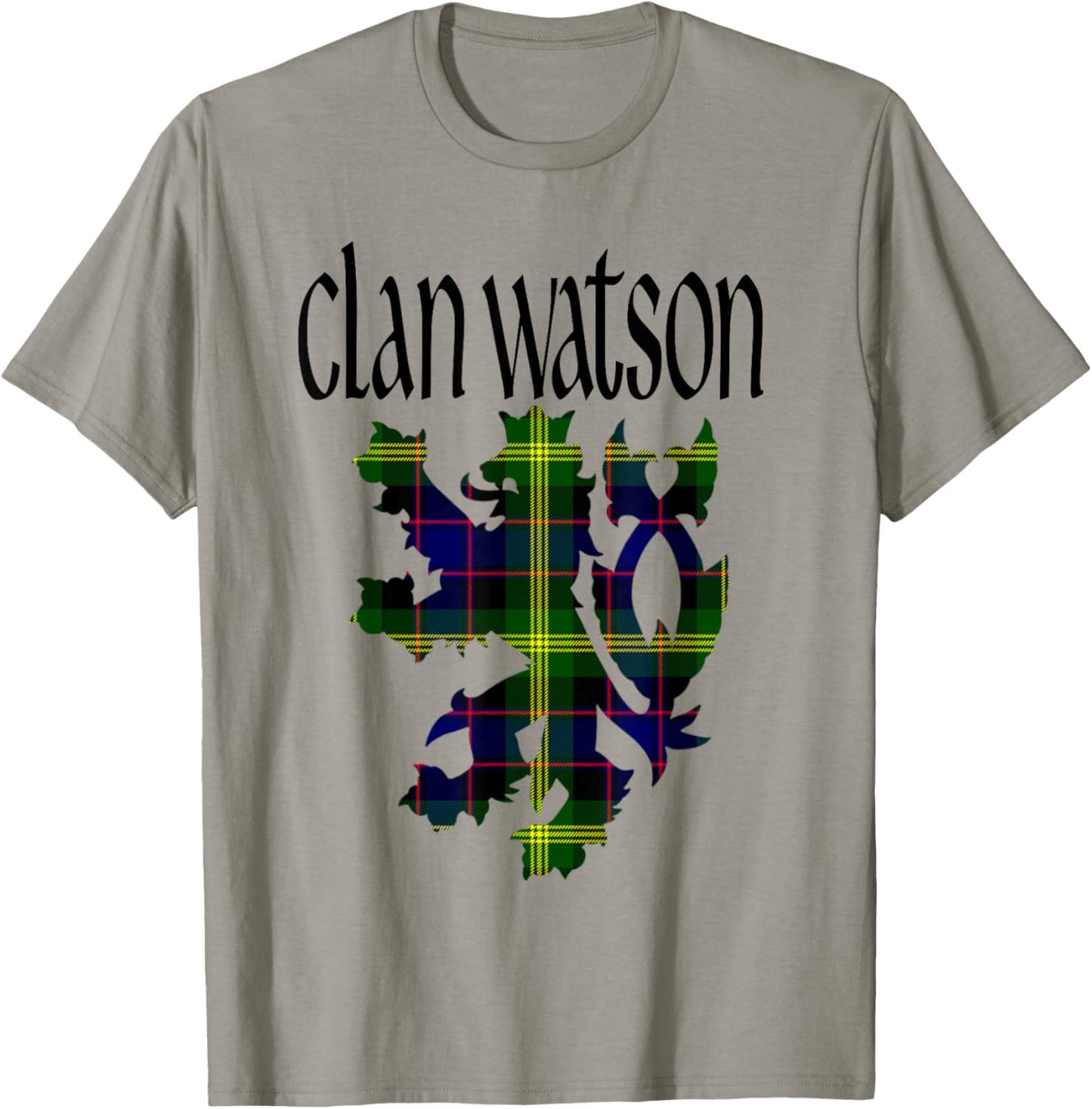 Clan Watson Tartan Scottish Family Name Scotland Pride T-Shirt - T-Shirt | Sand