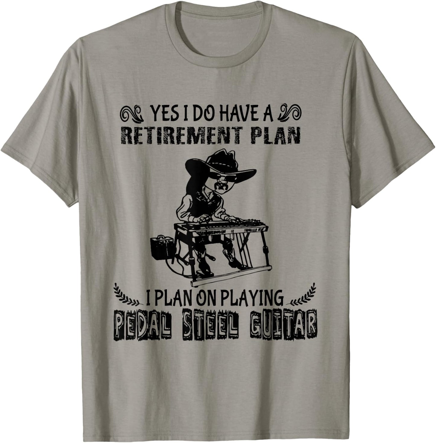 Pedal Steel Guitar Console Steel Guitar Dad Costume T-Shirt - T-Shirt | Sand