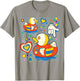 Kidcore Aesthetic Duck Fabric Patches Decora Kei Small T-Shirt - T-Shirt | Sand