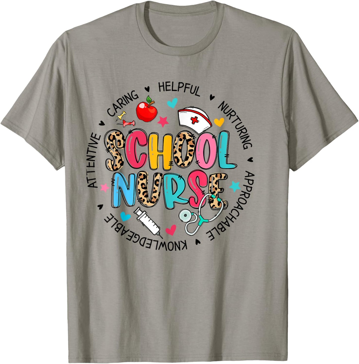 School Nurse Appreciation Back To School Nurse T-Shirt - T-Shirt | Sand