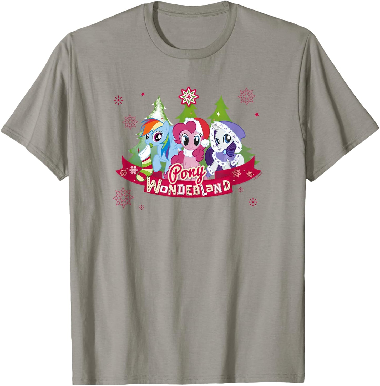 My Little Pony: Friendship Is Magic Christmas Wonderland T-Shirt - T-Shirt | Sand