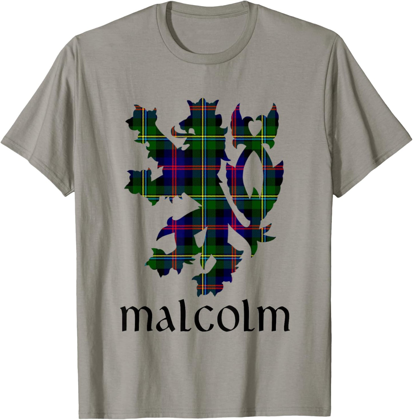 Clan Malcolm Tartan Scottish Family Name Scotland Pride T-Shirt - T-Shirt | Sand