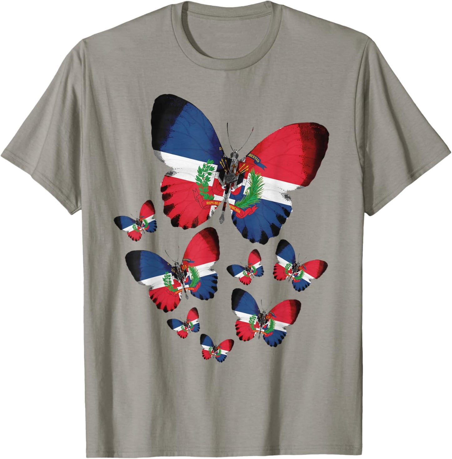 Coat of Arms Republica Dominicana For Kids & Dominican Flag T-Shirt - T-Shirt | Sand