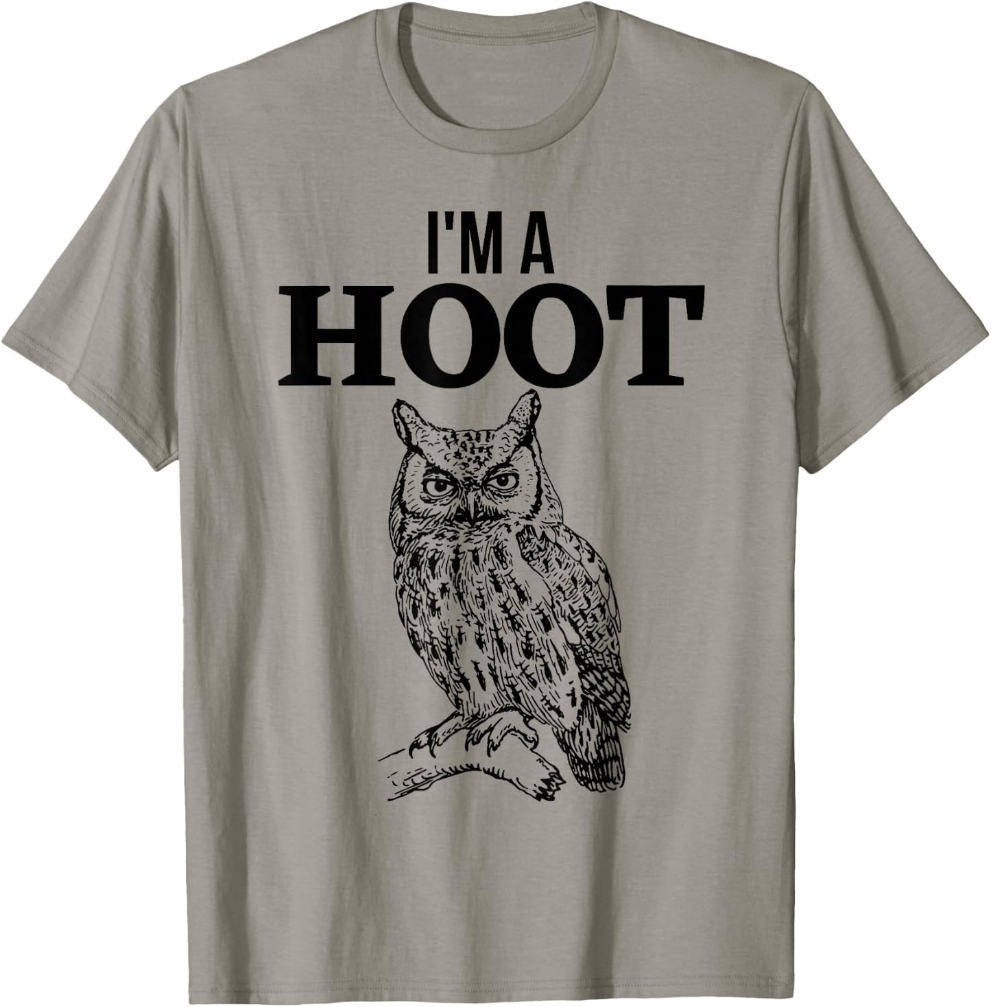 I'm a hoot owl T-Shirt - T-Shirt | Sand