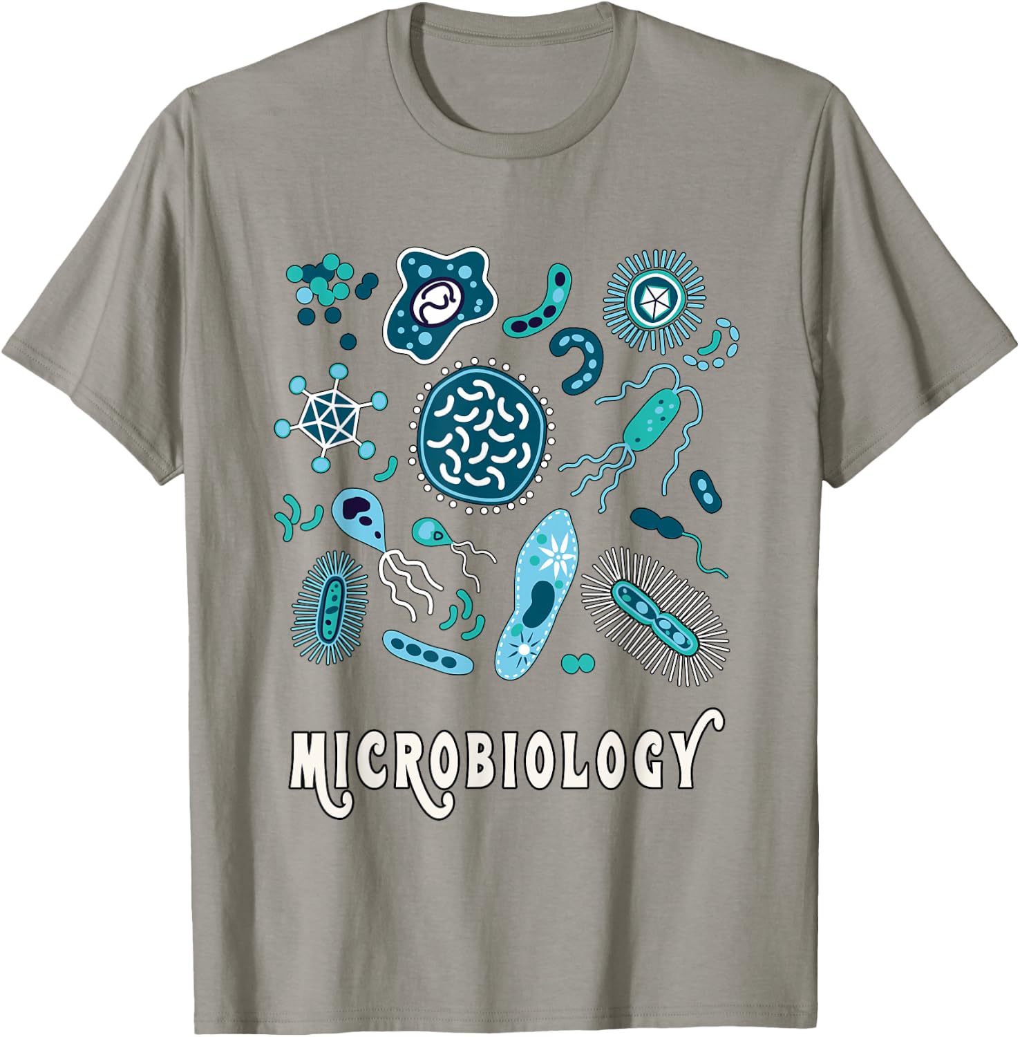 Microbiology Teacher, Science Instructor Gift Shirt Women T-Shirt - T-Shirt | Sand
