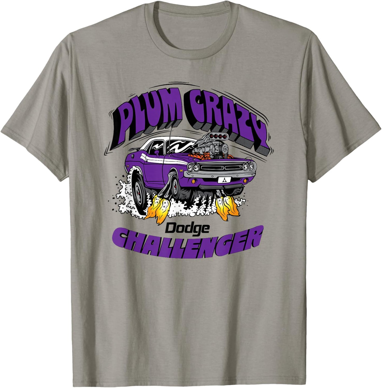 Dodge Challenger Plum Crazy, Last Call T-Shirt - T-Shirt | Sand