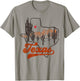 Retro Vintage Cactus Desert Western Country Texas Cowgirls T-Shirt - T-Shirt | Sand