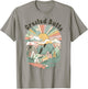 Vintage Crested Butte Mountains Colorado Sunset Groovy T-Shirt - T-Shirt | Sand
