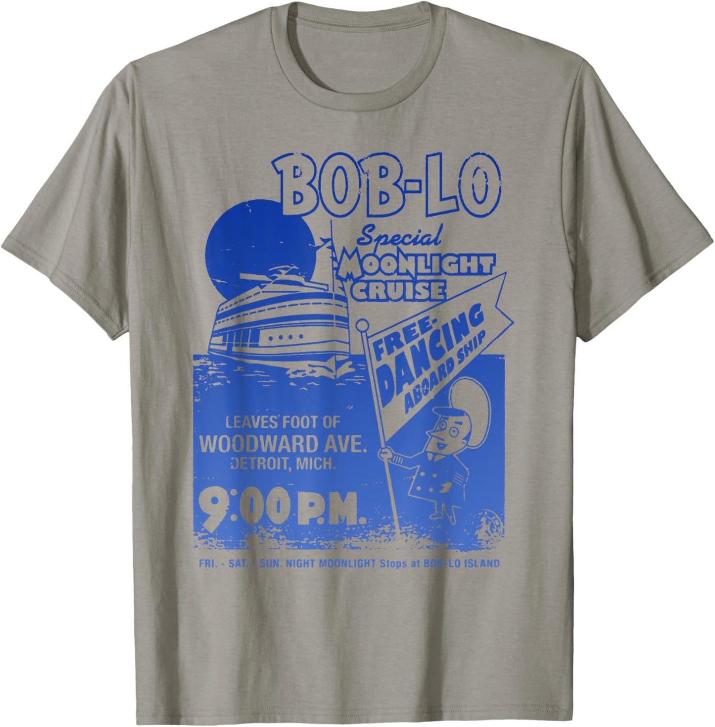 Boblo Island - Detroit, Michigan T-Shirt - T-Shirt | Sand