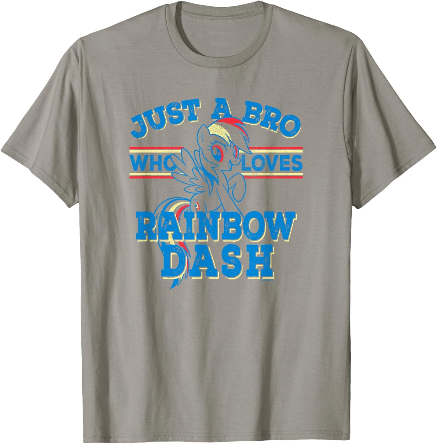 My Little Pony: Friendship Is Magic Bro Loves Rainbow Dash T-Shirt - T-Shirt | Sand