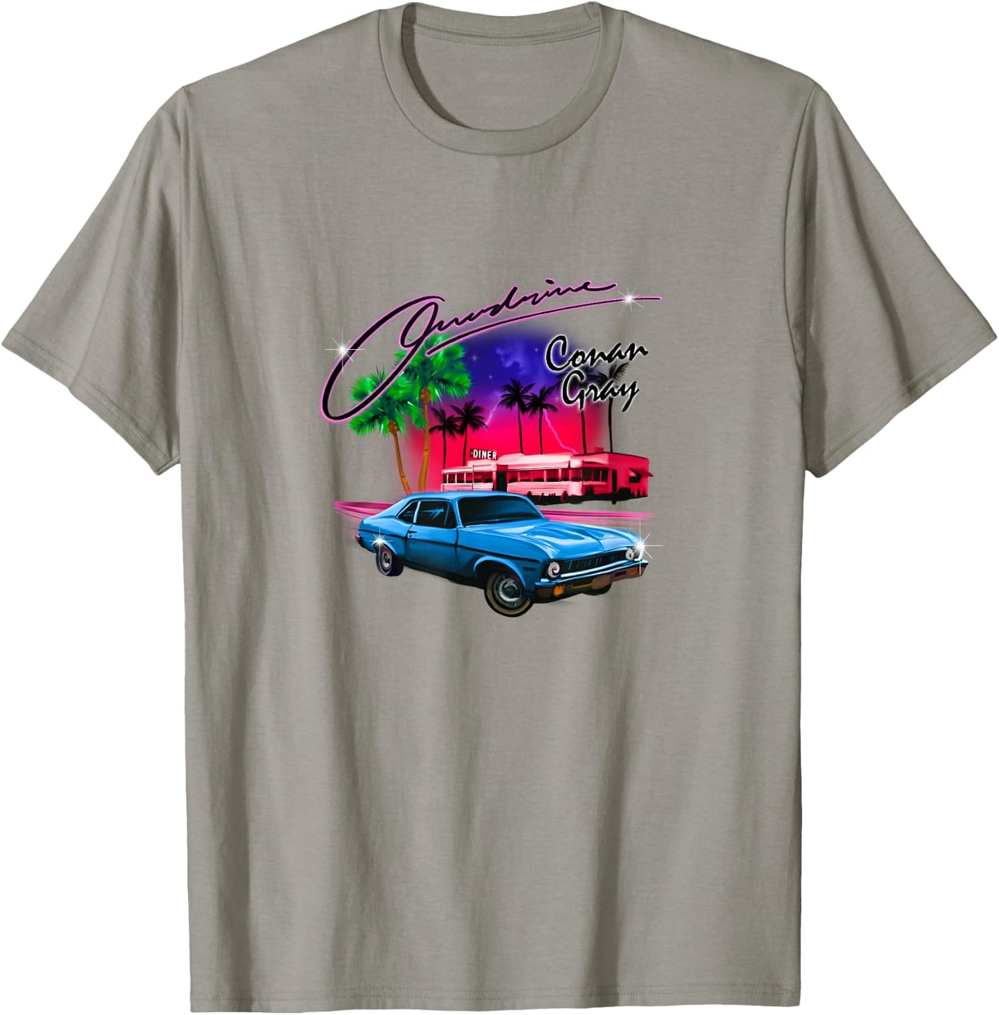 Official Conan Gray Overdrive T-Shirt - T-Shirt | Sand