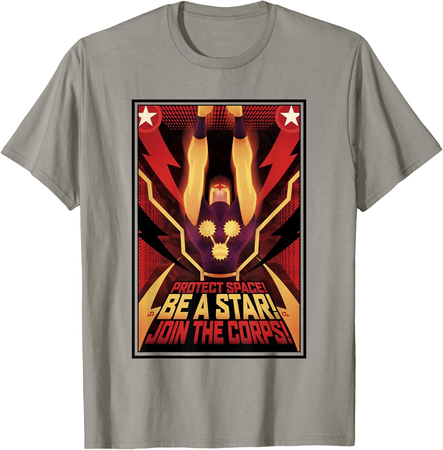 Marvel Comics Retro Classic Nova Join The Corps Propaganda T-Shirt - T-Shirt | Sand