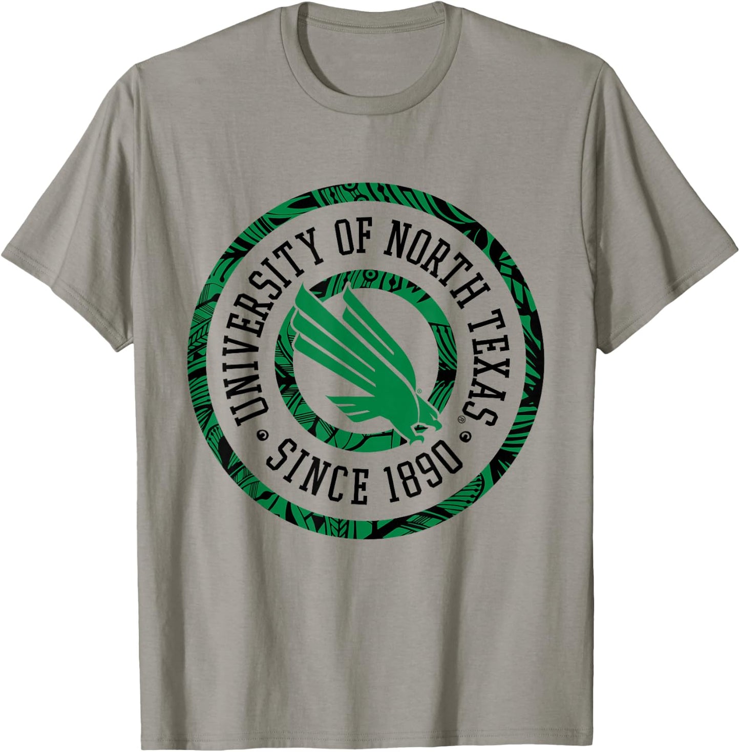 North Texas Mean Green | NCAA University of Merch | 1709EL07 T-Shirt - T-Shirt | Sand