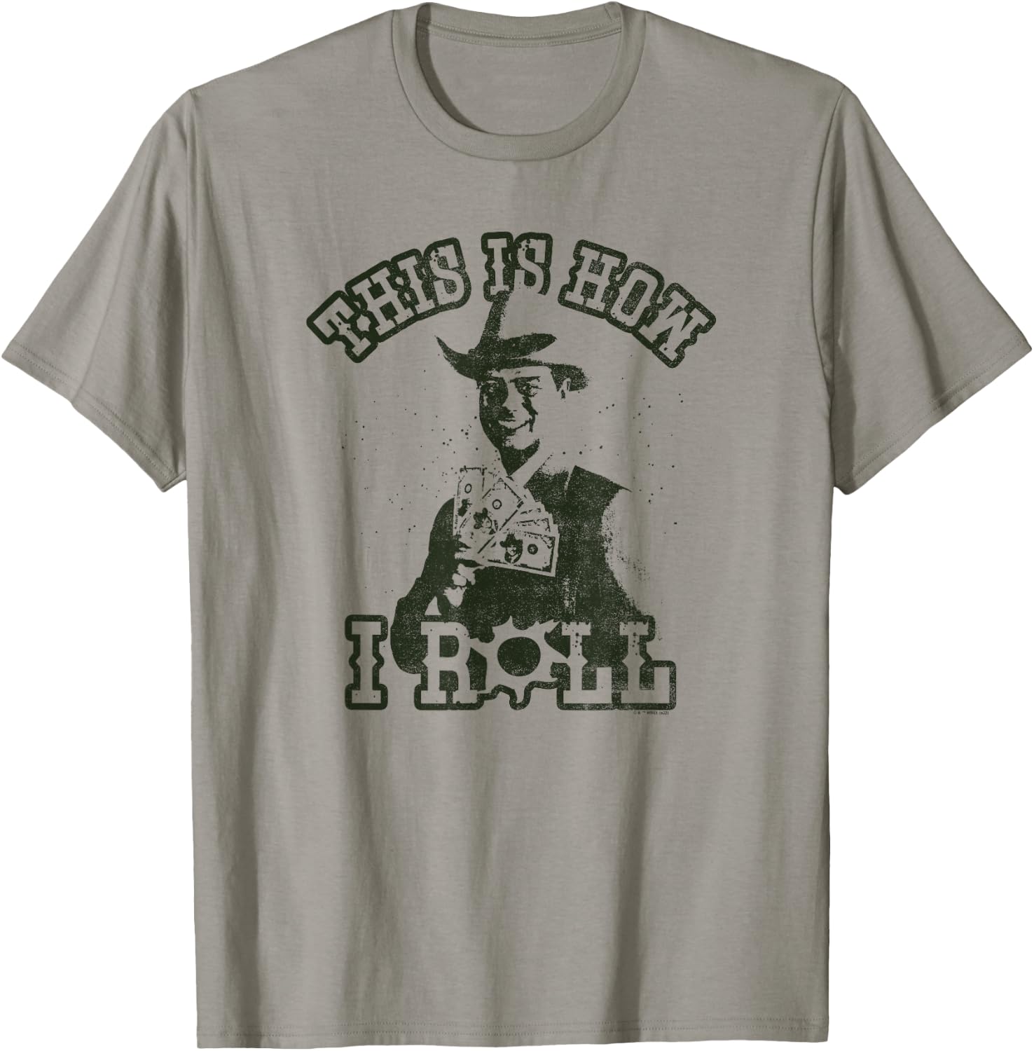 Dallas J.R. Ewing This Is How I Roll Poster T-Shirt - T-Shirt | Sand