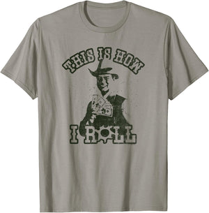 Dallas J.R. Ewing This Is How I Roll Poster T-Shirt - T-Shirt | Sand