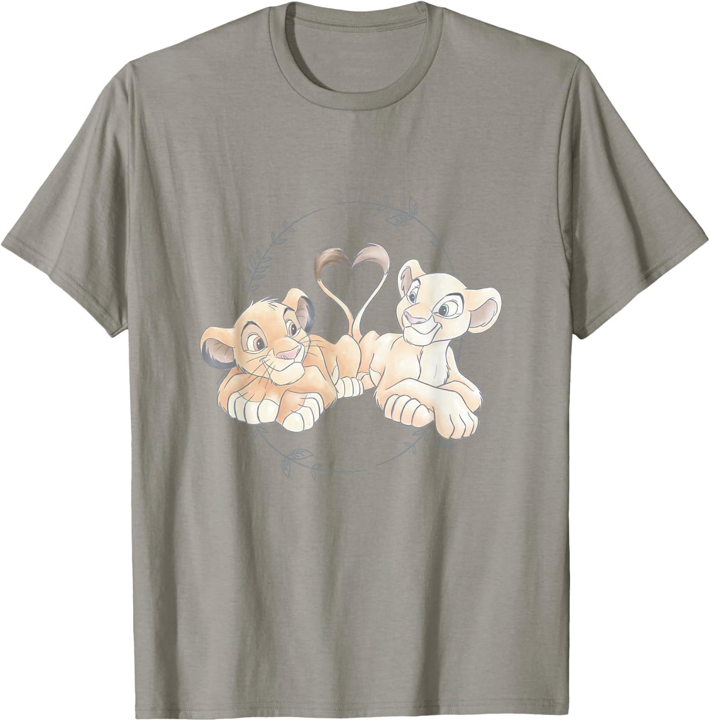 The Lion King - Simba Nala Heart T-Shirt - T-Shirt | Sand