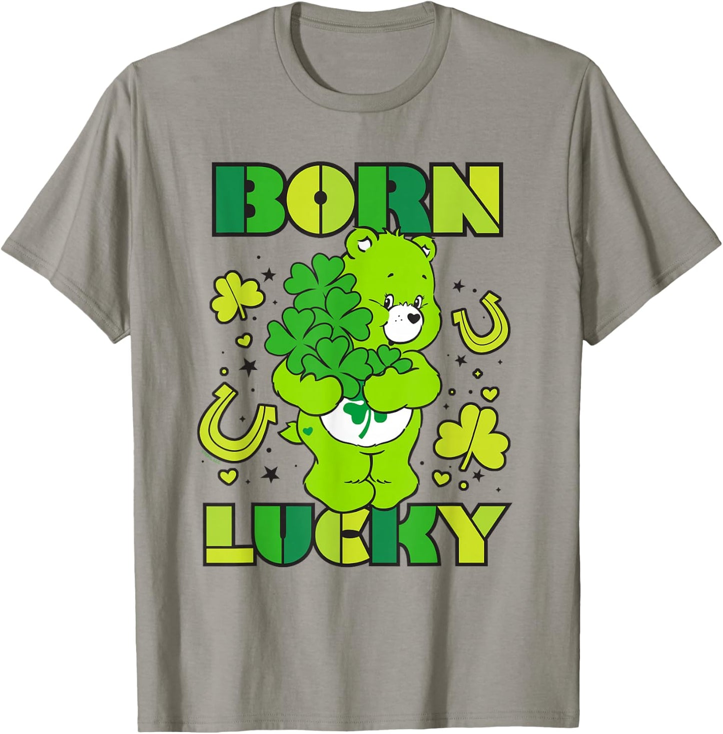 Care Bears Born Lucky Good Luck Bear T-Shirt - T-Shirt | Sand