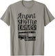 Airport Shuttle Driver Bus Service Driving T-Shirt - T-Shirt | Sand