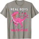Breast Cancer Awareness Real Boy Wear Pink Kids Youth Childs T-Shirt - T-Shirt | Sand