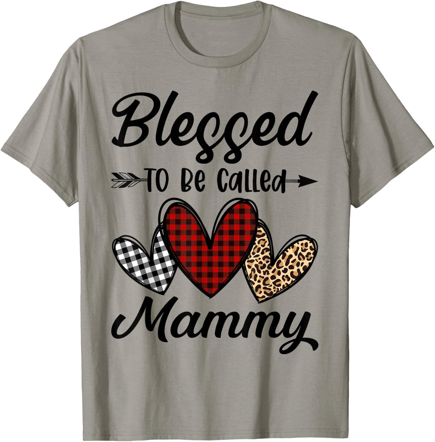 Blessed To Be Called Mammy Funny Mammy Life T-Shirt - T-Shirt | Sand