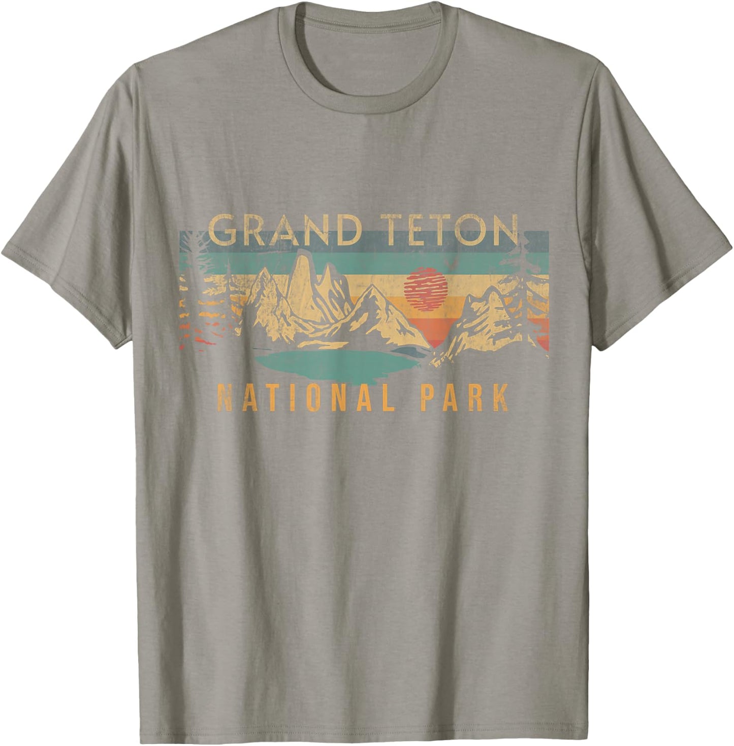 Grand Teton National Park T-Shirt - T-Shirt | Sand