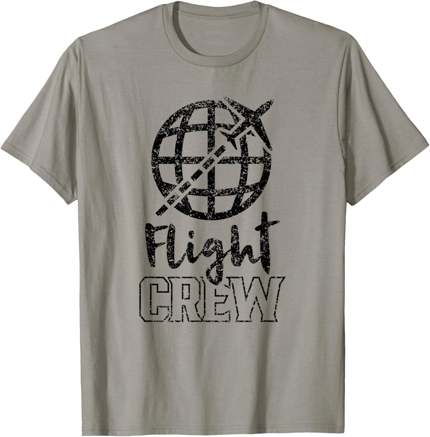 Flight Crew Cabin Crew Attendant Airplane Steward T-Shirt - T-Shirt | Sand