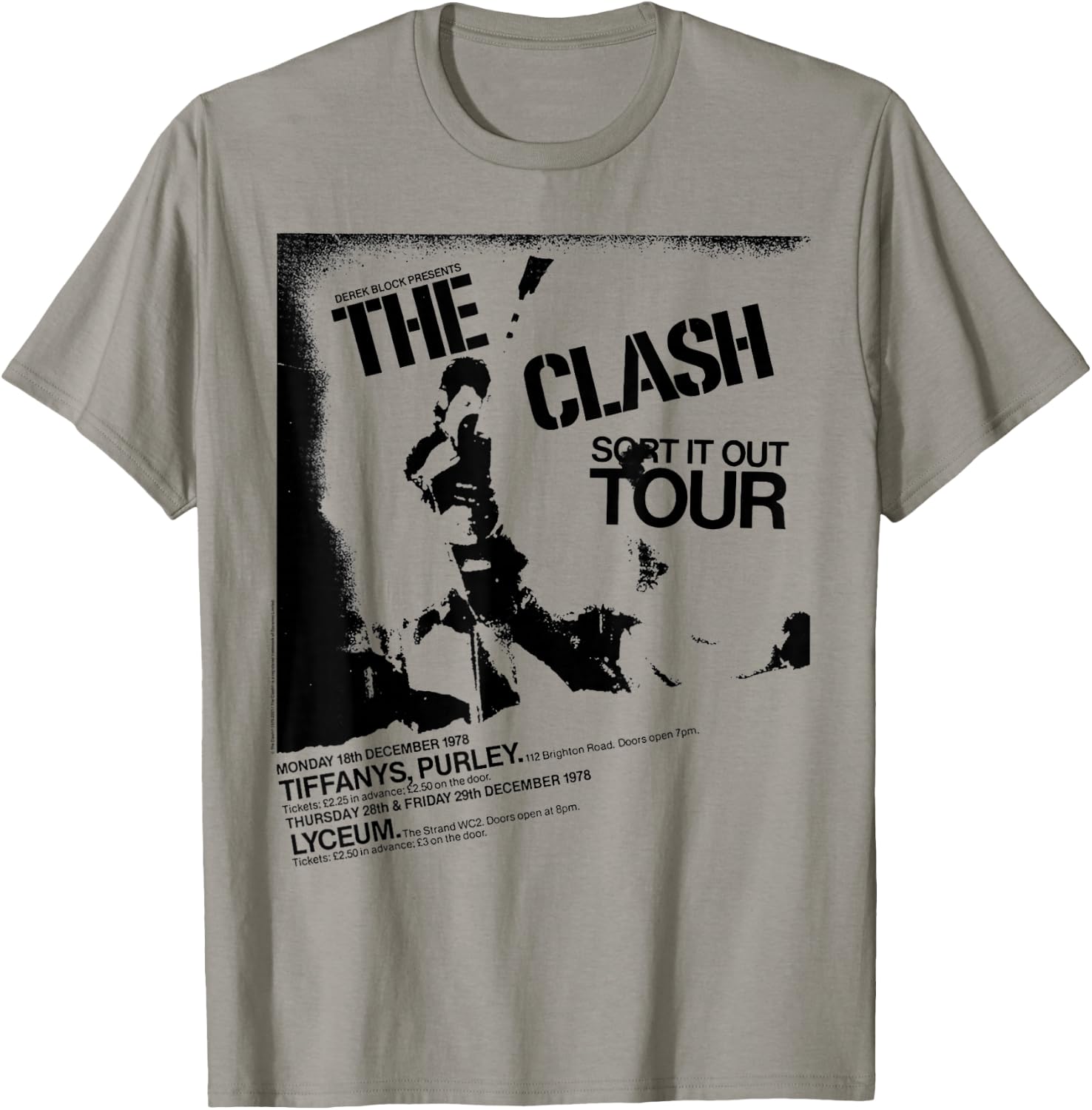 The Clash - Sort It Out Tour T-Shirt - T-Shirt | Sand