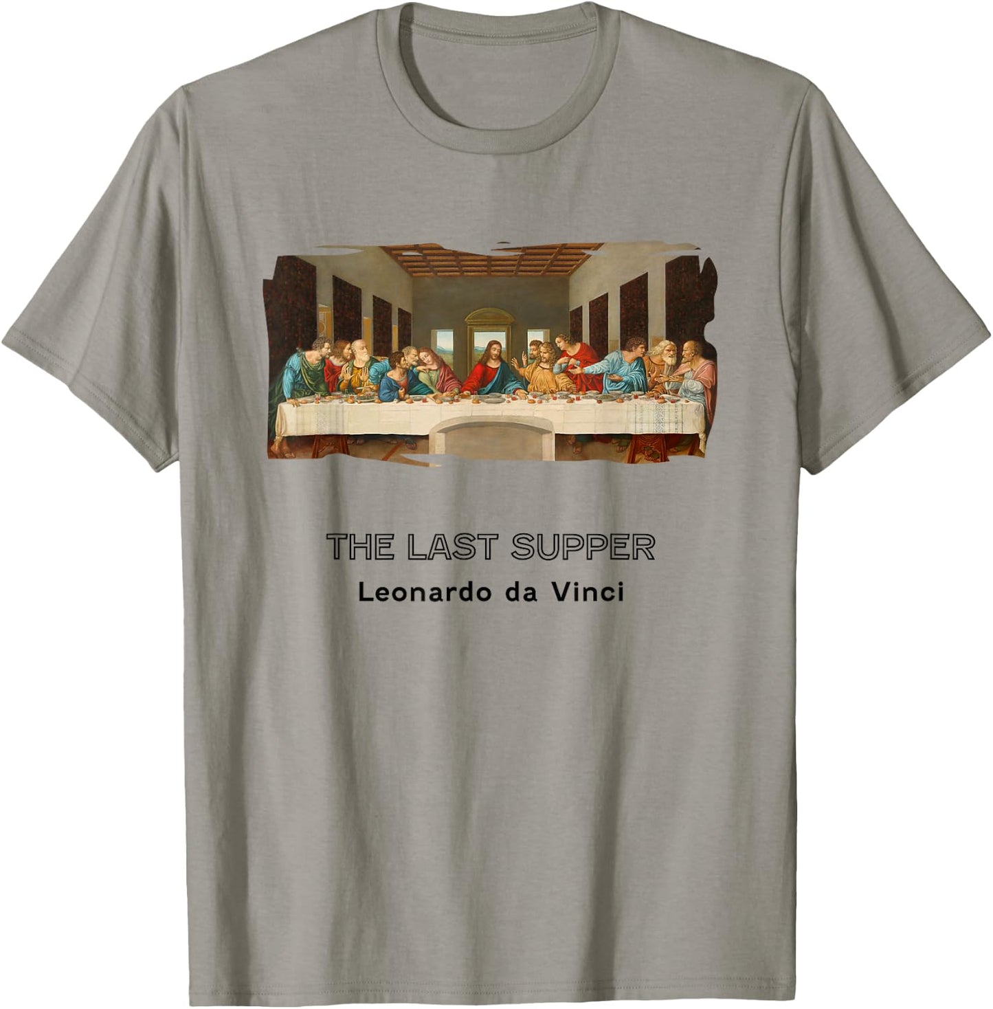 Last Supper by Leonardo daVinci T-Shirt - T-Shirt | Sand