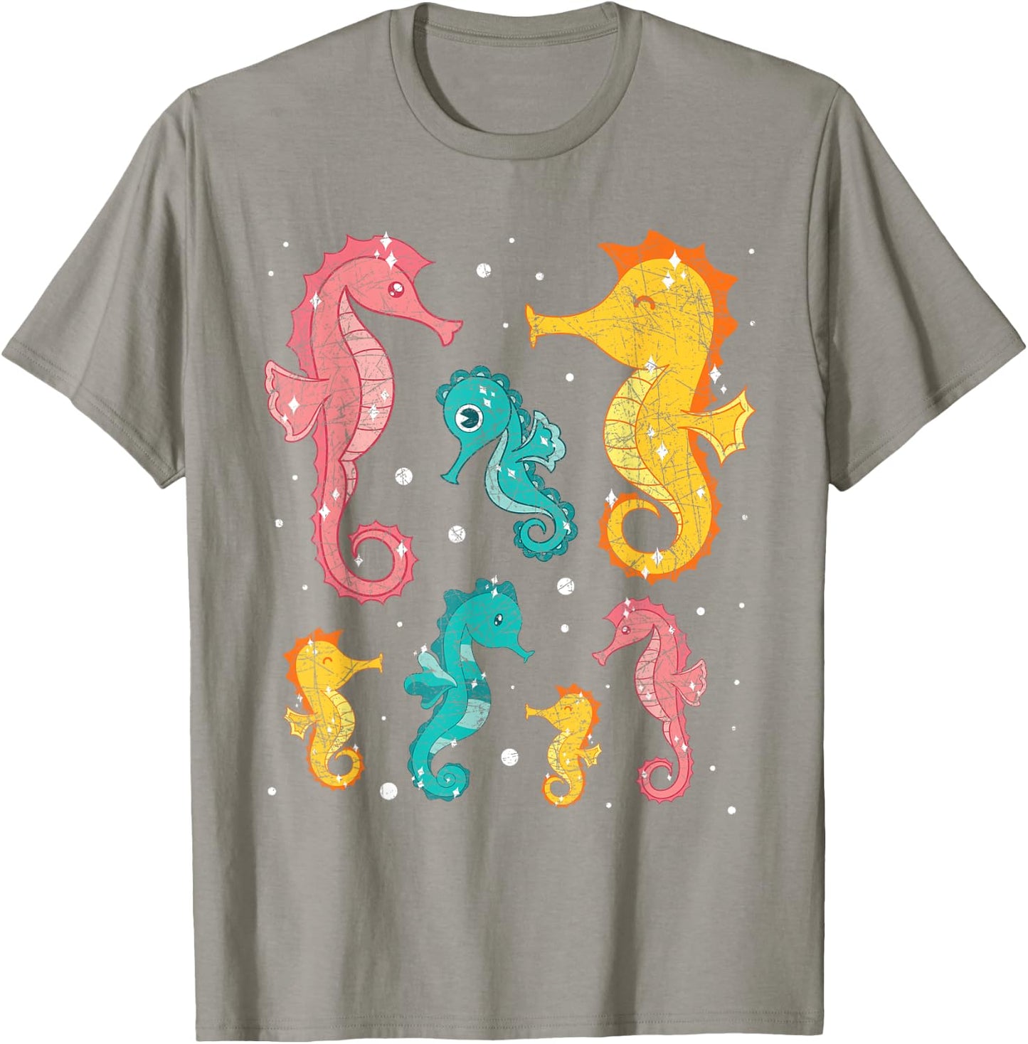 Underwater Sea Creature Fish Ocean Animal Seahorse T-Shirt - T-Shirt | Sand