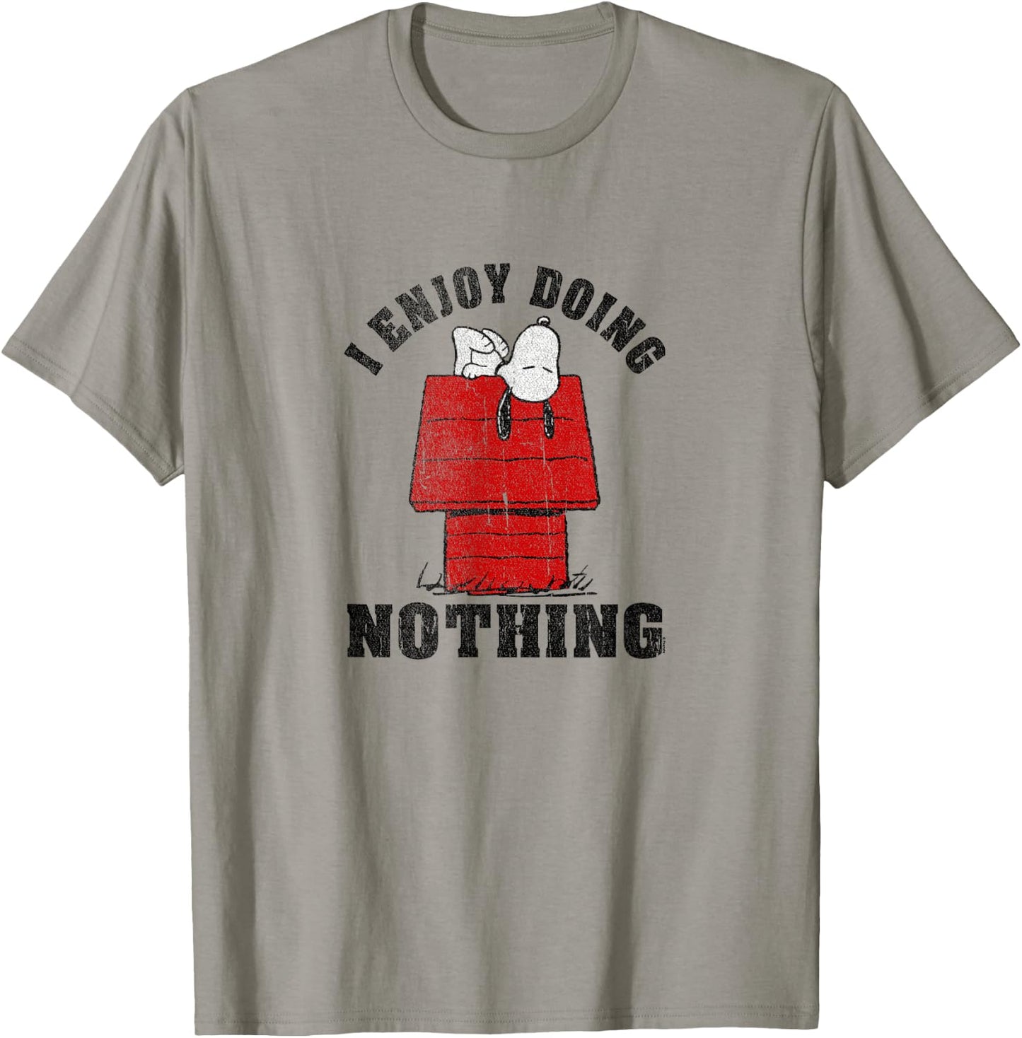 Peanuts - Snoopy I Enjoy doing Nothing T-Shirt - T-Shirt | Sand
