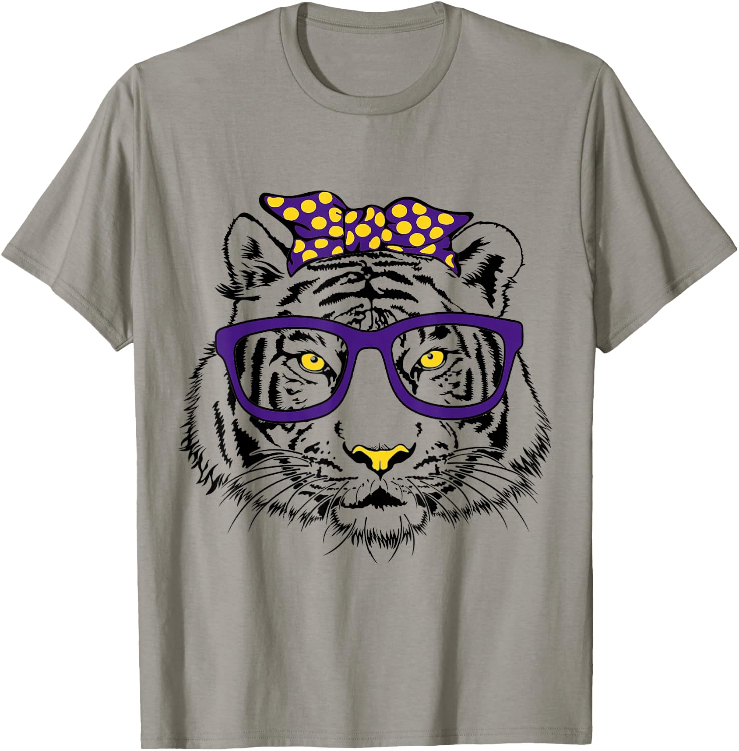 Purple & Gold Vibes, Purple & Gold Squad, Love Purple & Gold T-Shirt - T-Shirt | Sand