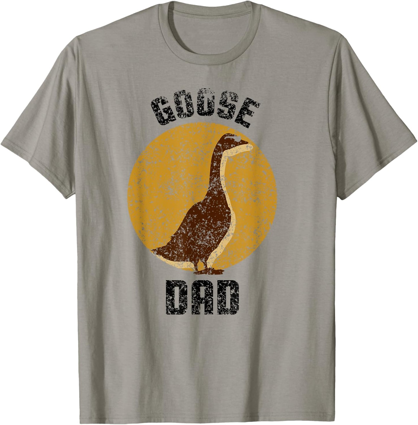 Goose Dad Animal Lover Geese Owner T-Shirt - T-Shirt | Sand