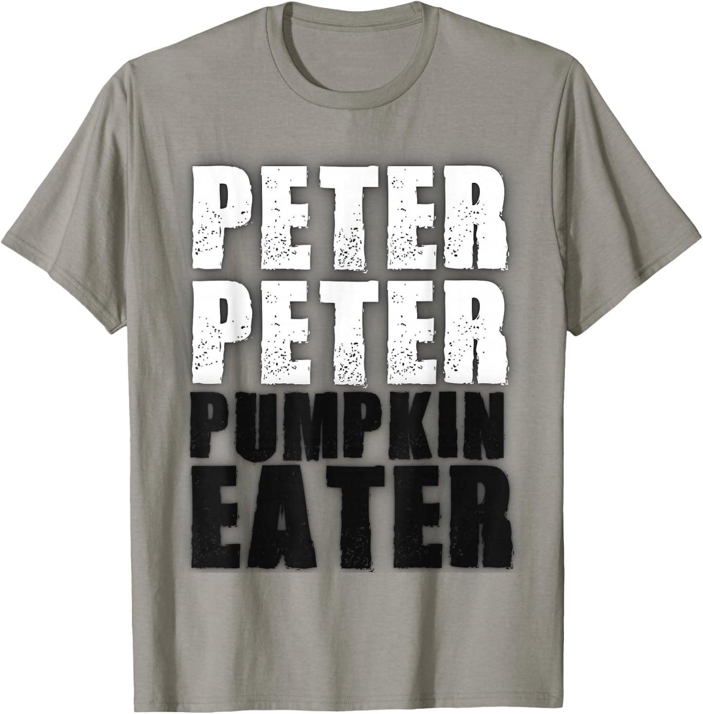 Peter Pumpkin Eater Halloween Matching Couples Costume T-Shirt - T-Shirt | Sand