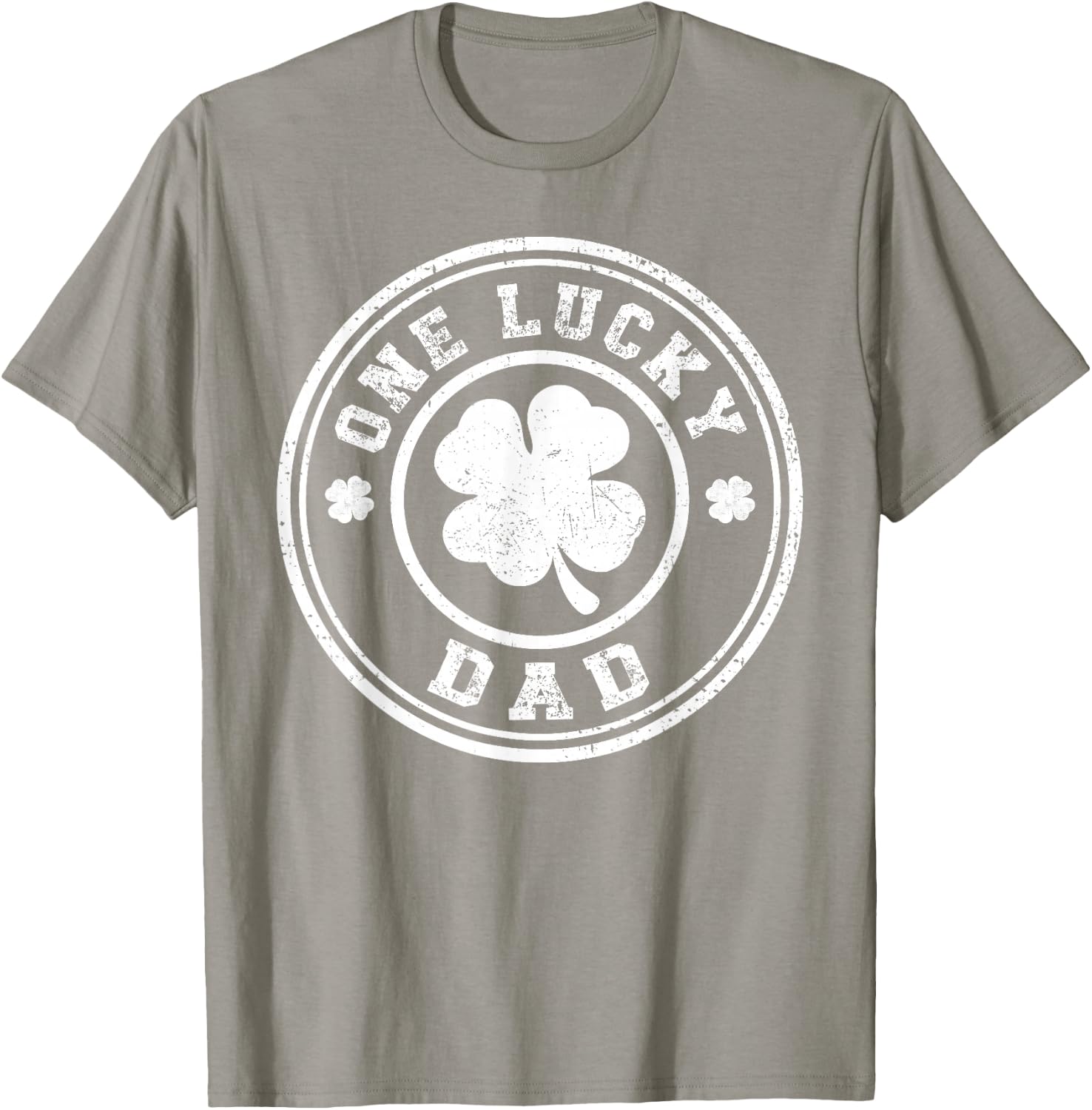 One Lucky Dad St Patricks Day T-Shirt - T-Shirt | Sand