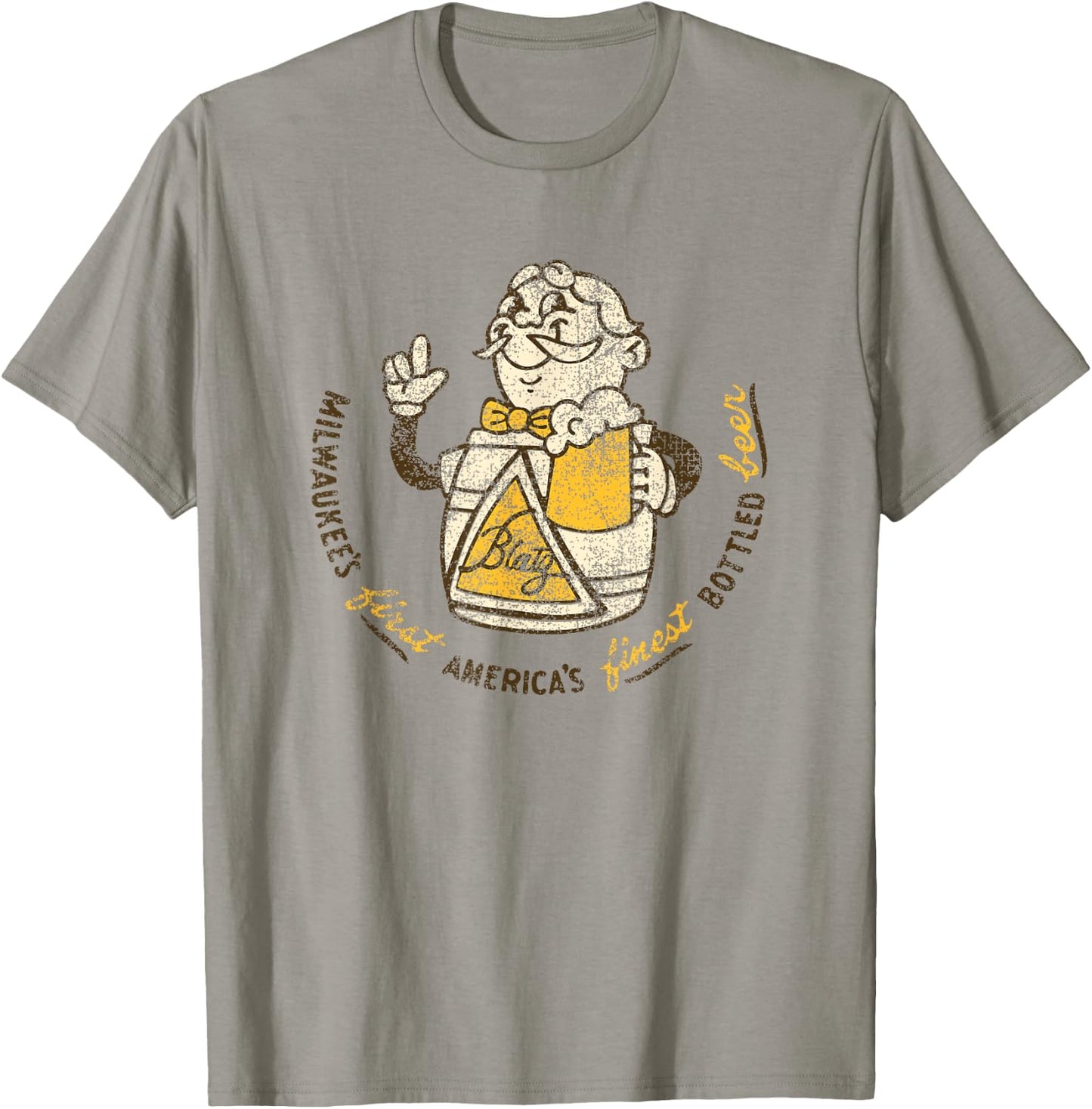 Blatz Beer Vintage Style - America's Finest T-Shirt - T-Shirt | Sand