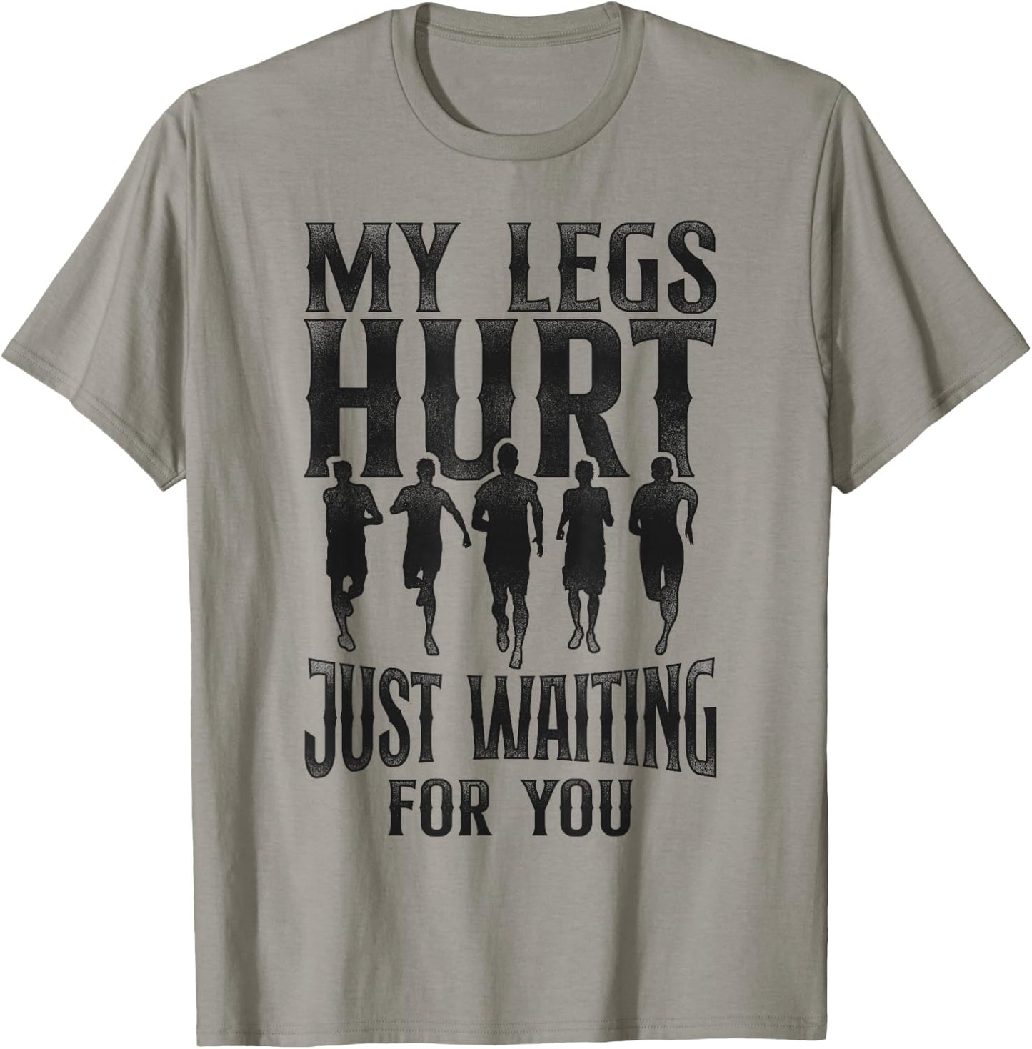 Running Runner Half Marathon Watching Spectator Vintage My T-Shirt - T-Shirt | Sand