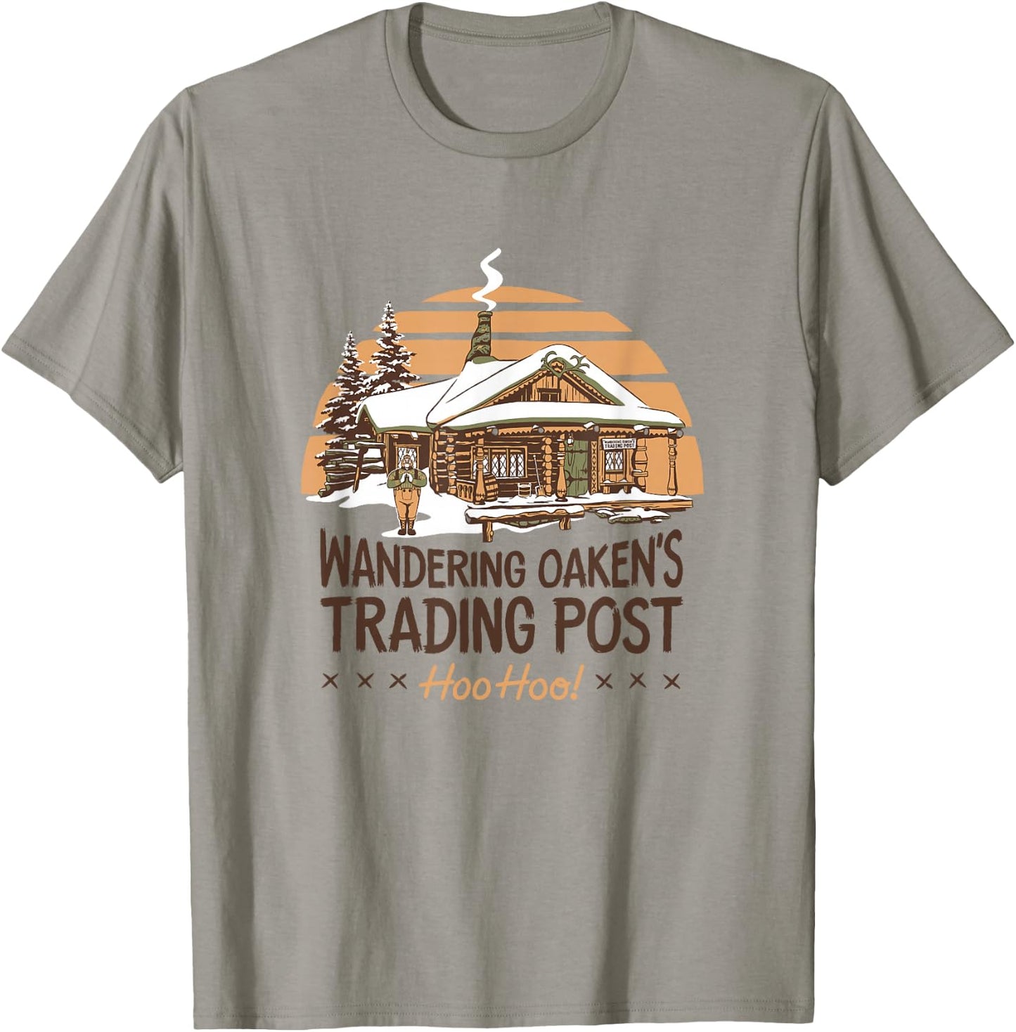 Disney Frozen Wandering Oaken's Trading Post Hoo Hoo! Poster T-Shirt - T-Shirt | Sand