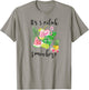 It's 5 Oclock Somewhere Funny Flamingo Drinking a Margarita T-Shirt - T-Shirt | Sand