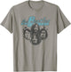 The Beatles - Groovy Blue Logo with Band Member Faces T-Shirt - T-Shirt | Sand
