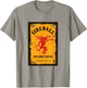 Fireball Cinnamon Whisky Distressed Bottle Label Drink T-Shirt - T-Shirt | Sand