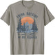 Think Outside no Box Required Funny Hiking T-Shirt - T-Shirt | Sand